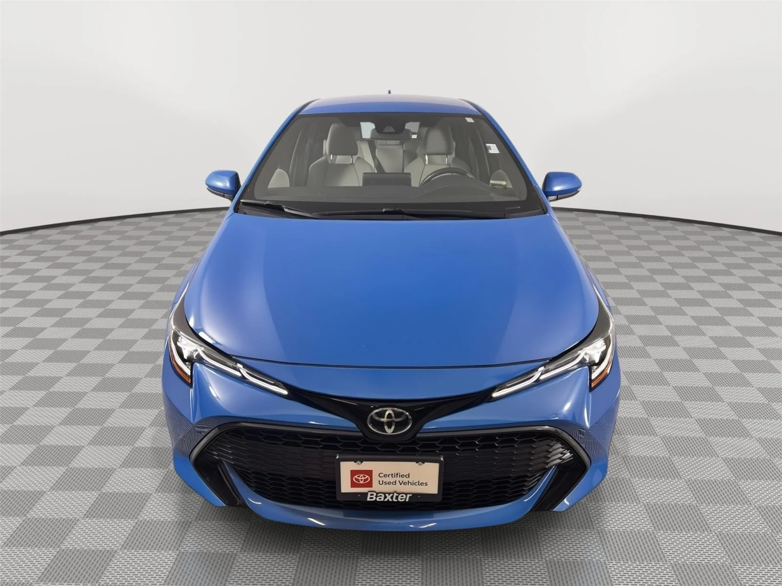 Used 2019 Blue Flame Toyota SE image 12
