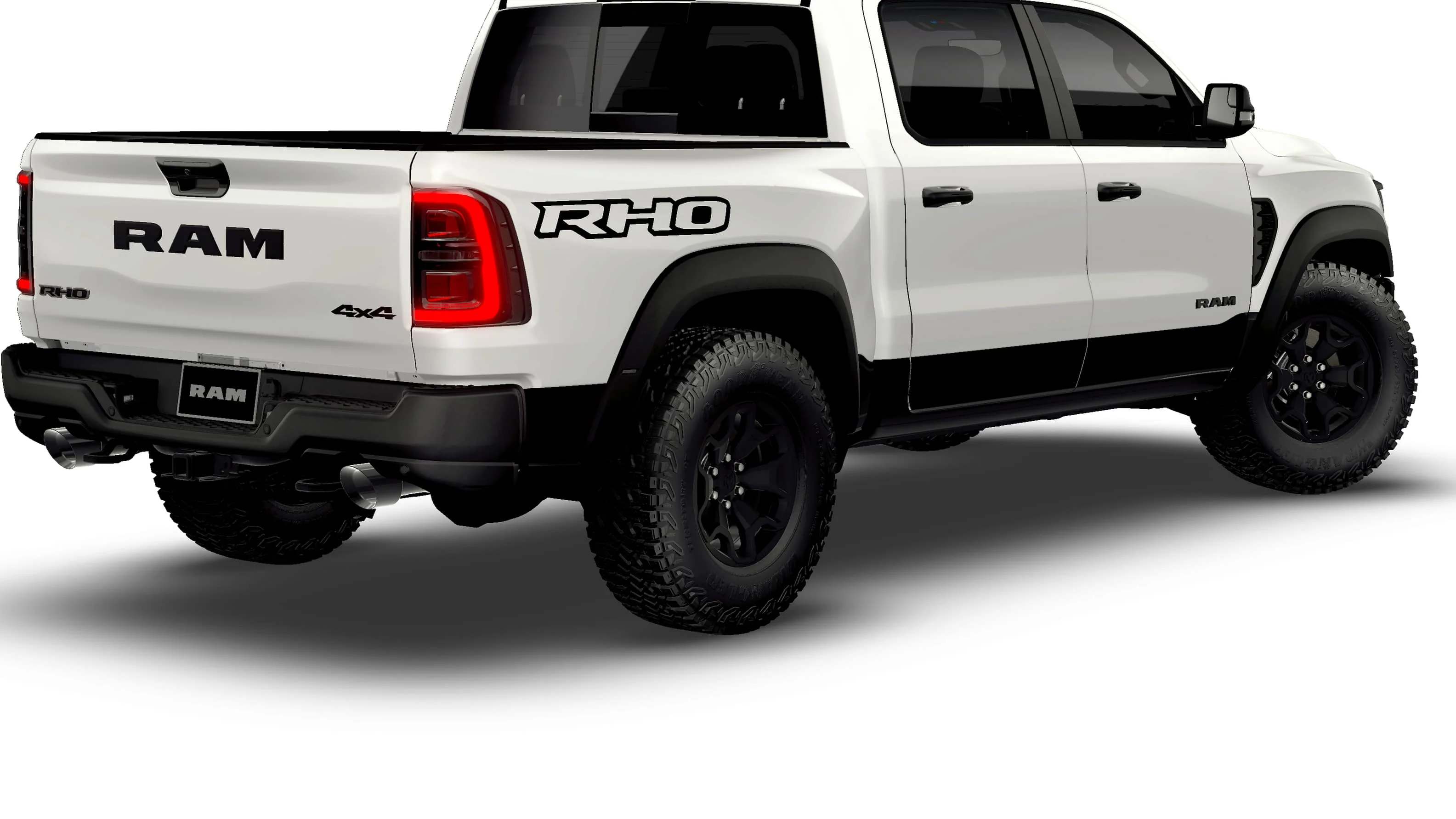 New 2026 Bright White Clear-Coat Exterior Paint RAM RHO image 2