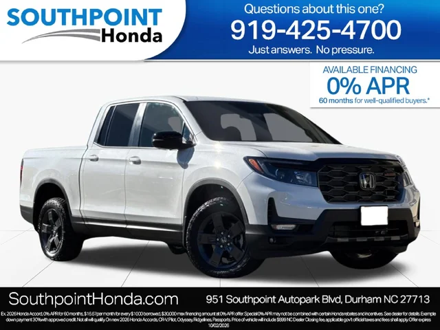 2026 Honda Ridgeline TrailSport