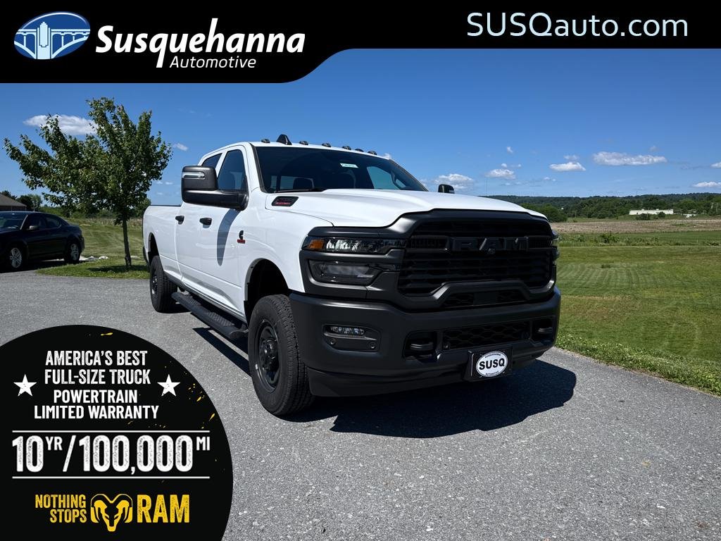 New 2026 Bright White Clear-Coat Exterior Paint RAM Tradesman image 1