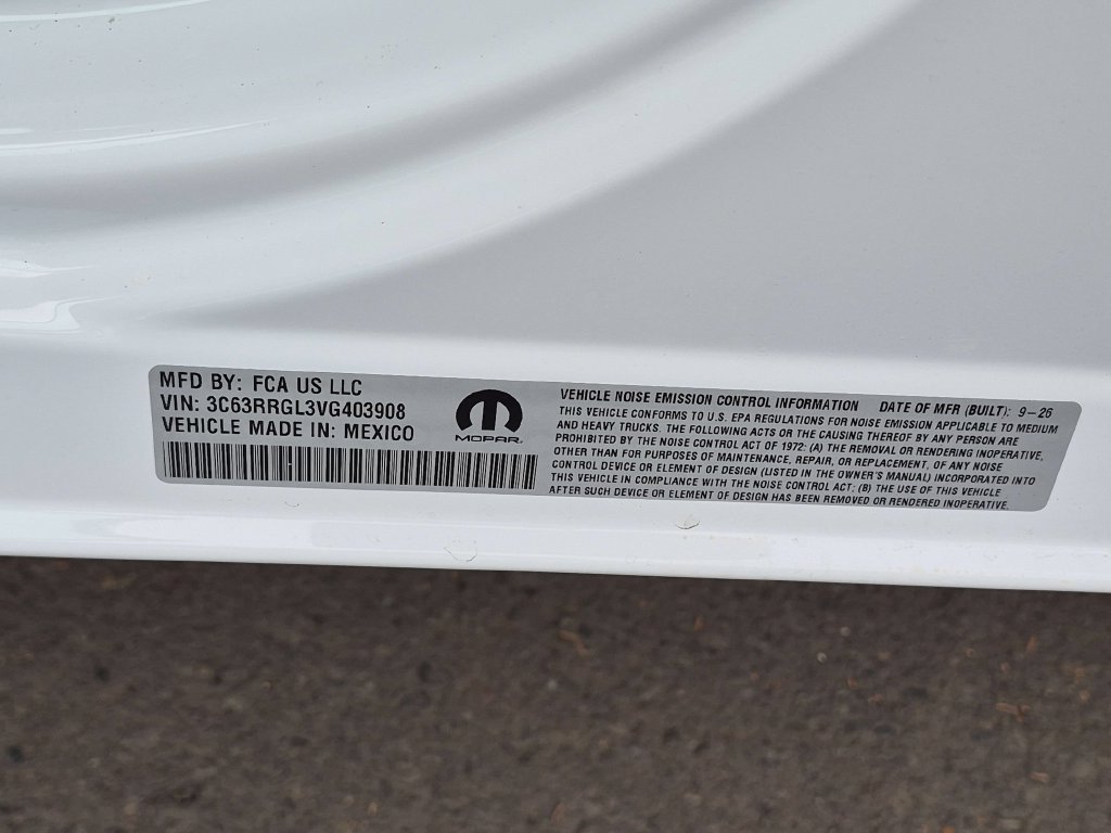 New 2027 Bright White Clear-Coat Exterior Paint RAM Tradesman image 28