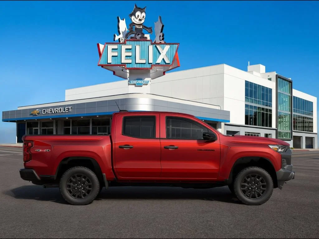 New 2026 Radiant Red Tintcoat Chevrolet WT image 3