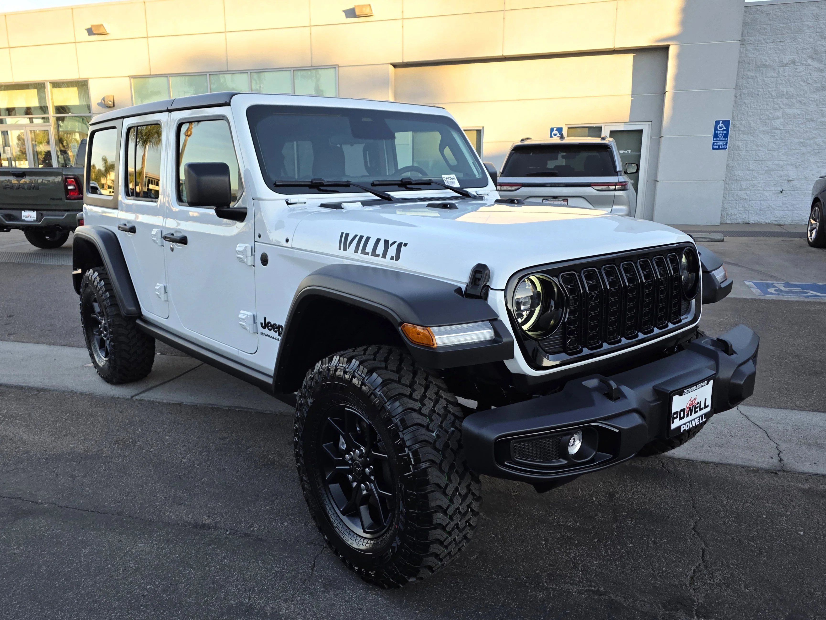 New 2026 Bright White Clearcoat Jeep Willys image 6
