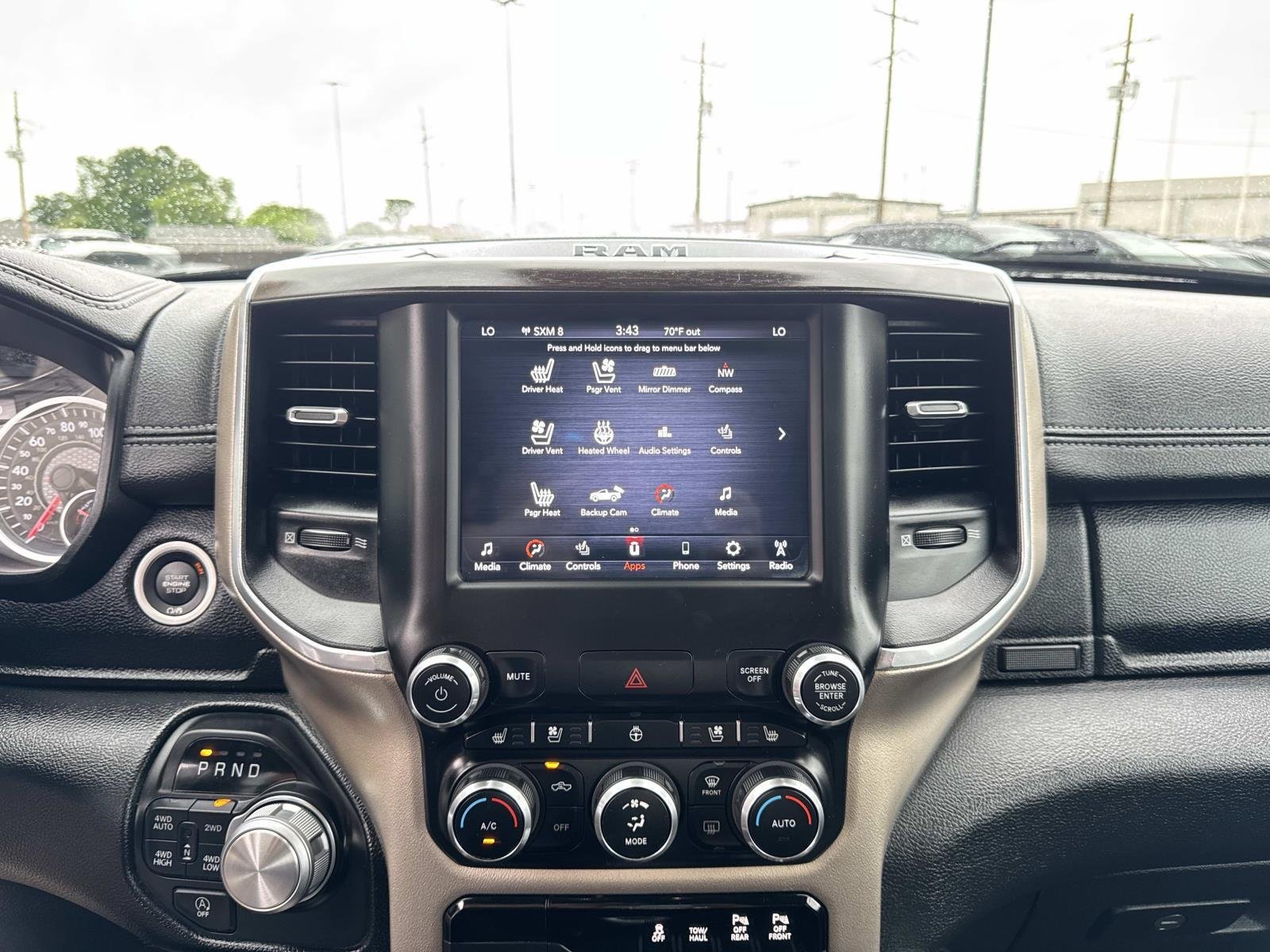 Used 2021 Olive Green Pearlcoat Ram Laramie image 24