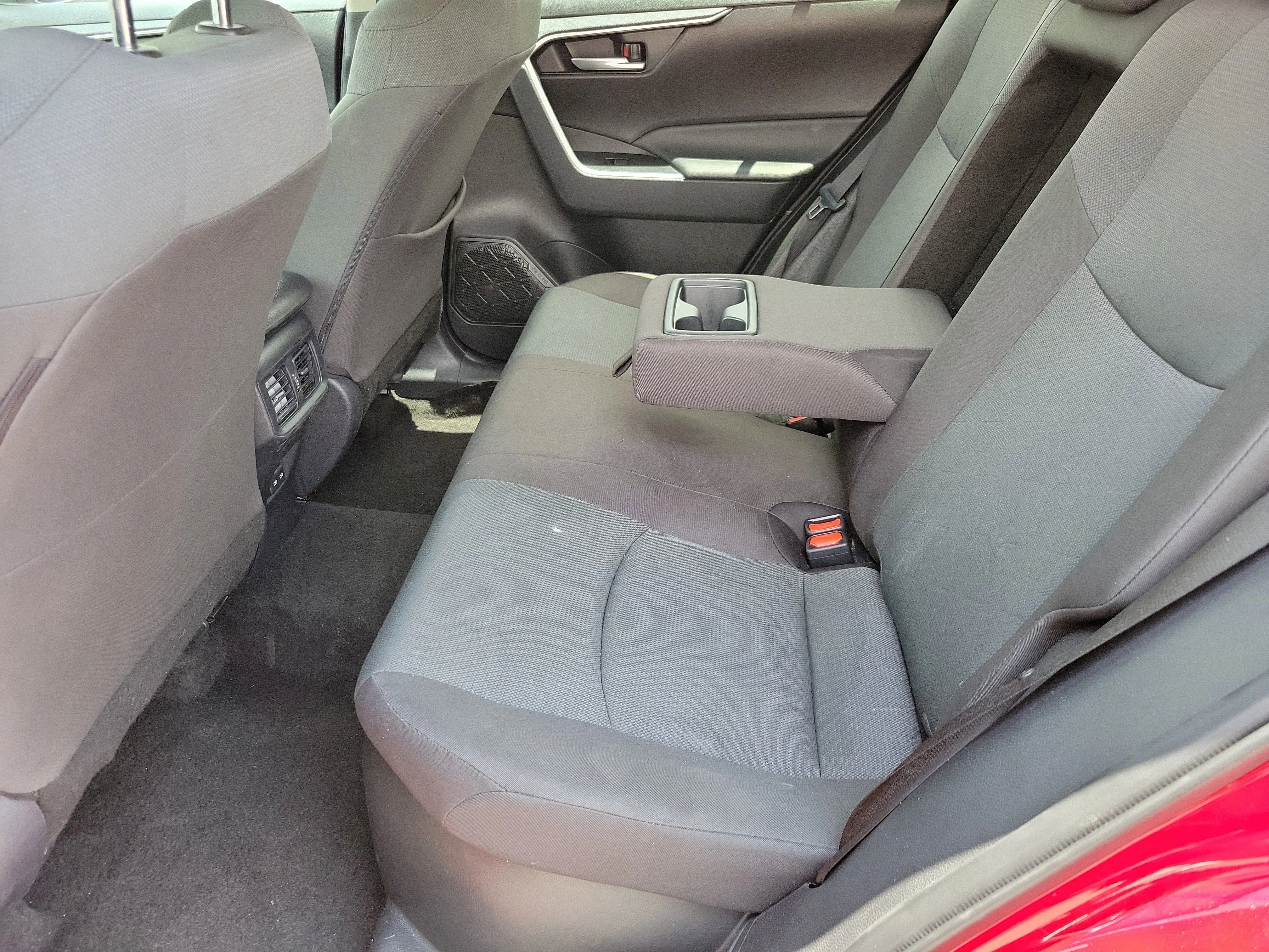 Used 2025 Red Toyota Hybrid XLE image 8