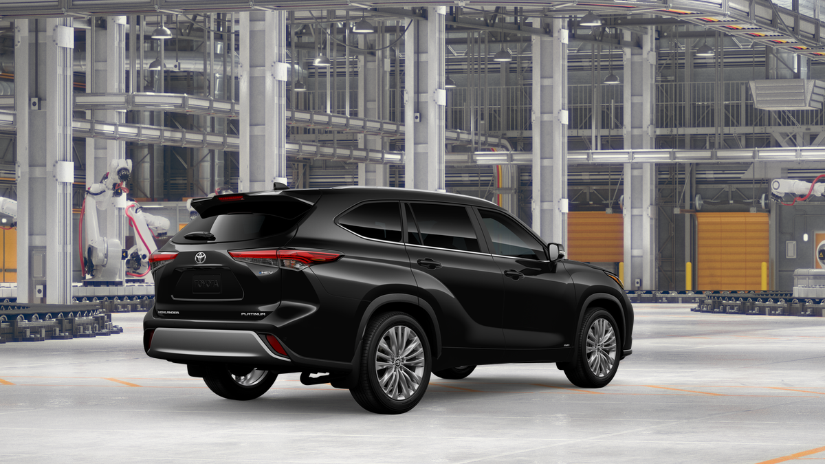 New 2026 Midnight Black Metallic Toyota Hybrid Platinum image 10