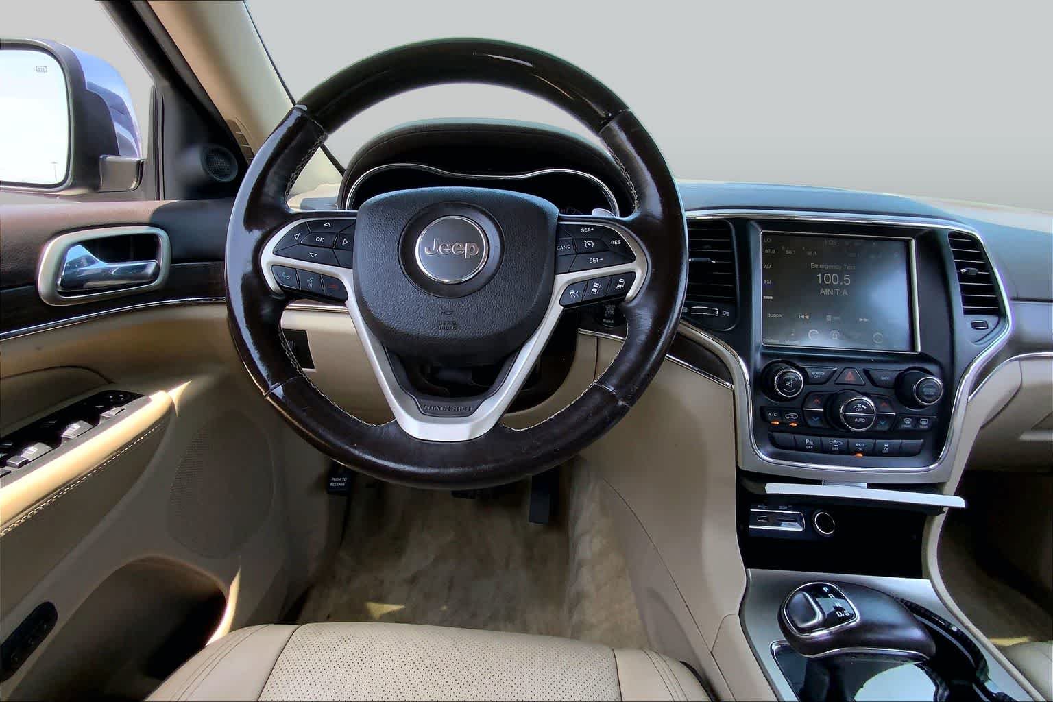 Used 2015 True Blue Pearlcoat Jeep Overland image 7