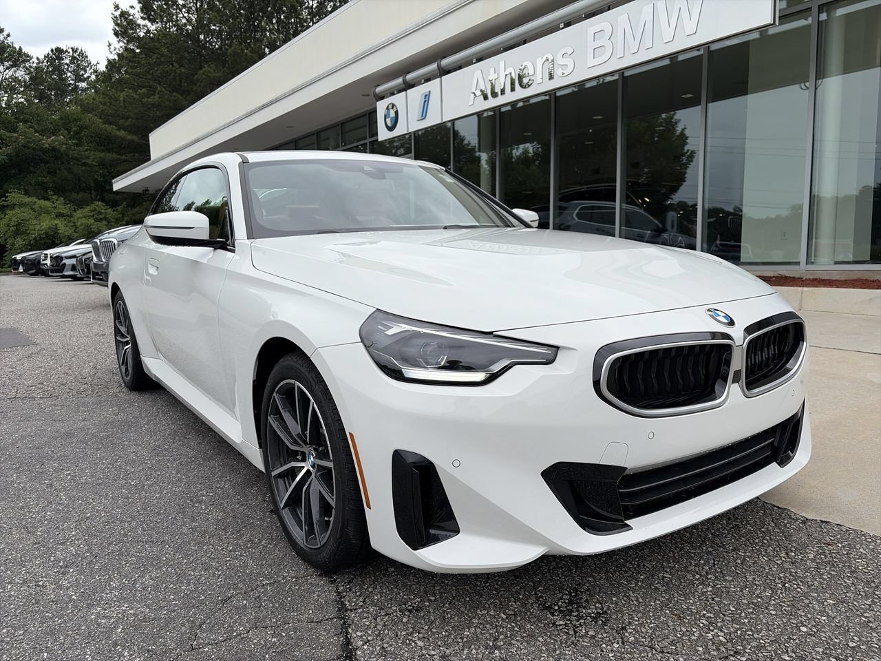 Used 2026 Alpine White BMW 230i xDrive image 1