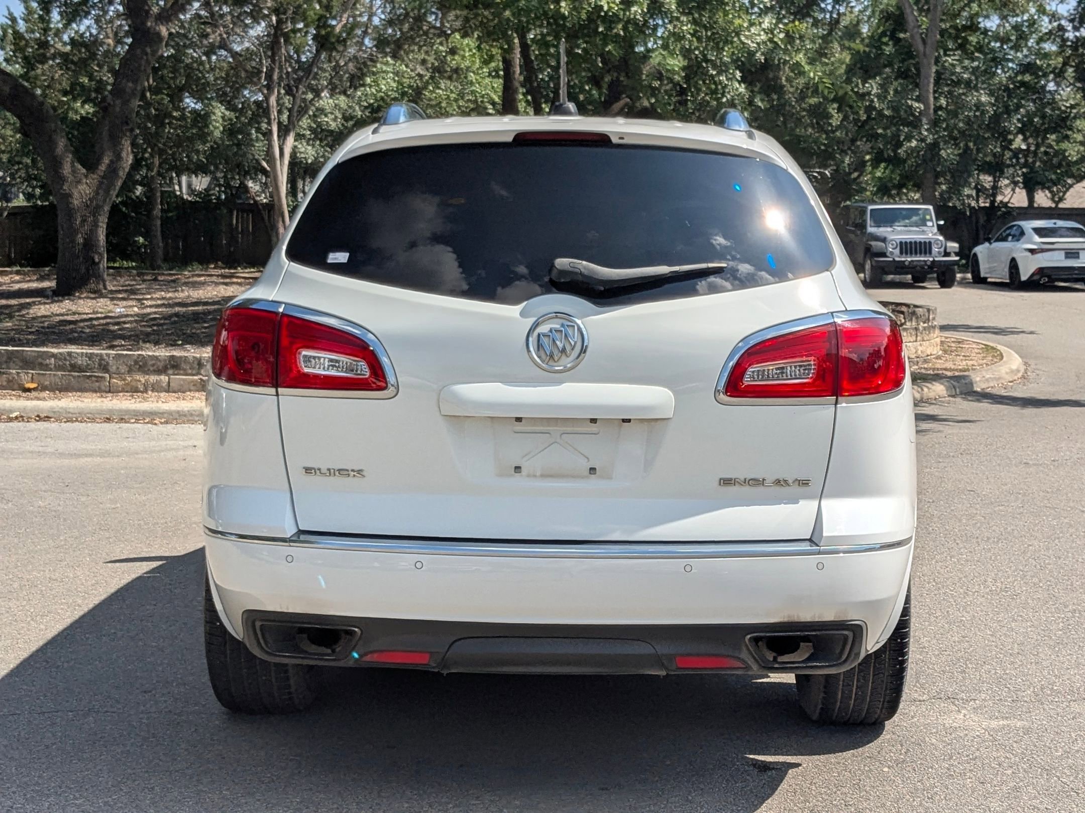 Used 2017 Summit White Buick Leather image 4
