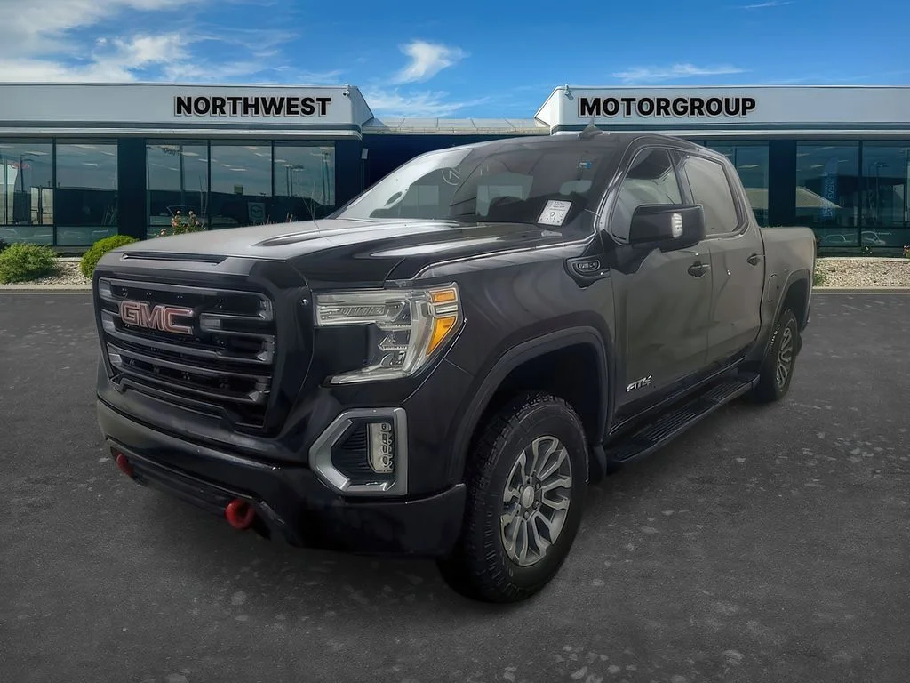 Used 2021 Ebony Twilight Metallic GMC AT4 image 2