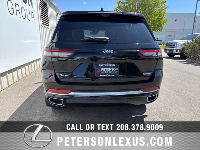 Used 2022 Black Jeep Summit Reserve image 5