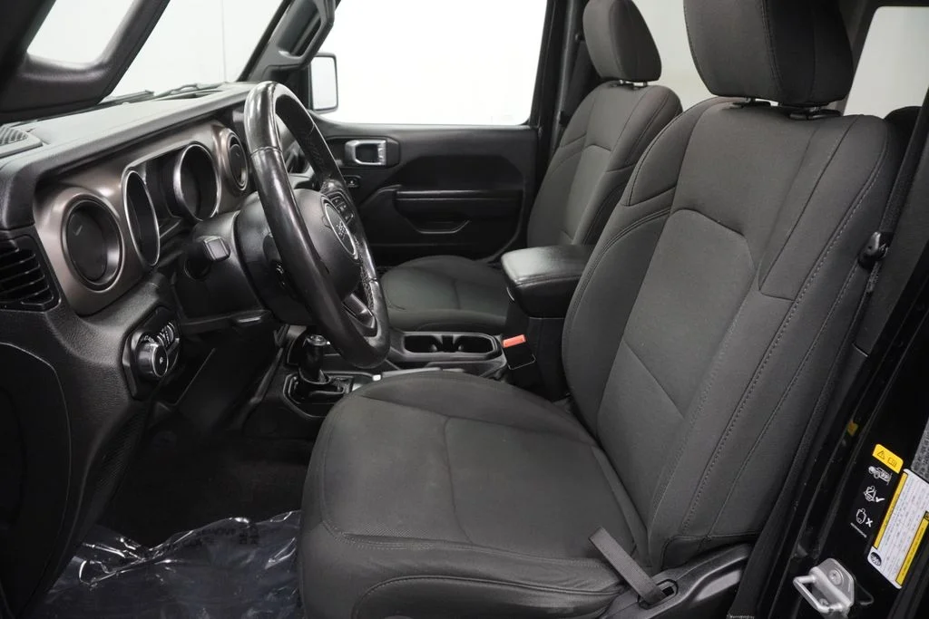 Used 2021 Black Jeep Unlimited Sport S image 16