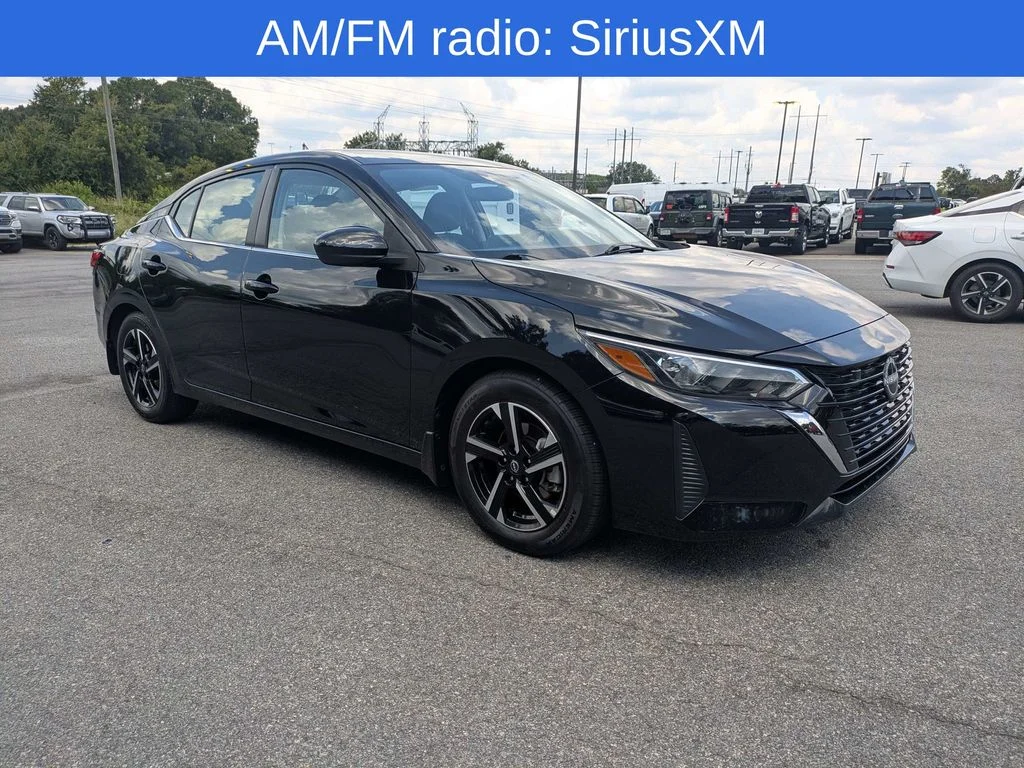 Used 2025 Black Nissan SV image 2