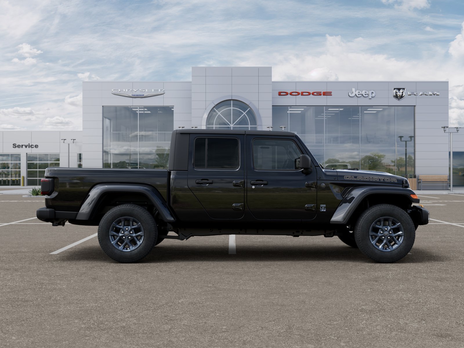 New 2026 Black Clear-Coat Exterior Paint Jeep 85th Anniversary Edition image 48