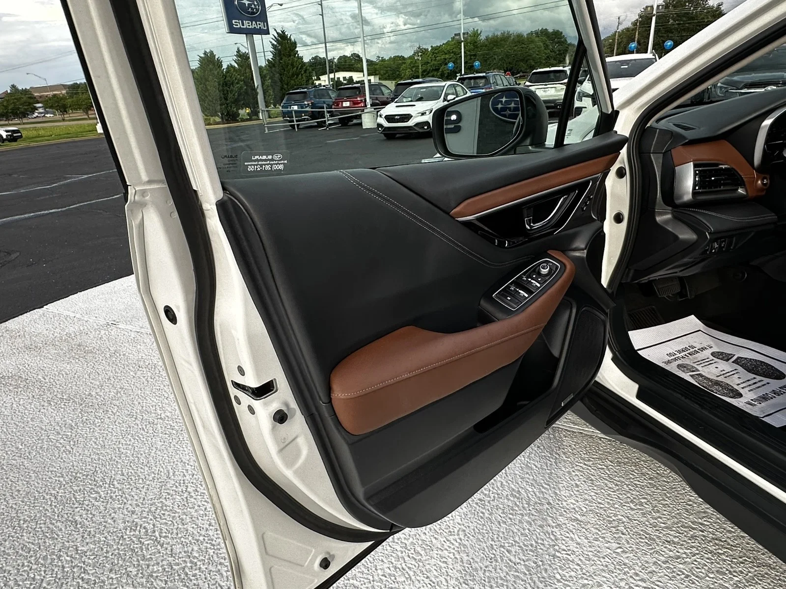 Certified Used 2024 WHITE Subaru Touring XT AWD image 16