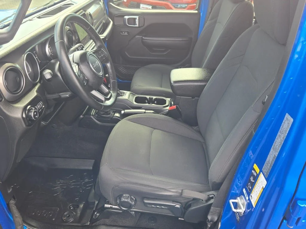 Certified Used 2021 Blue Jeep Willys image 20