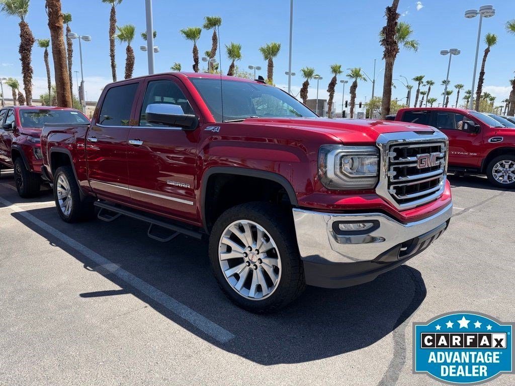 Used 2018 Red Quartz Tintcoat GMC SLT image 2