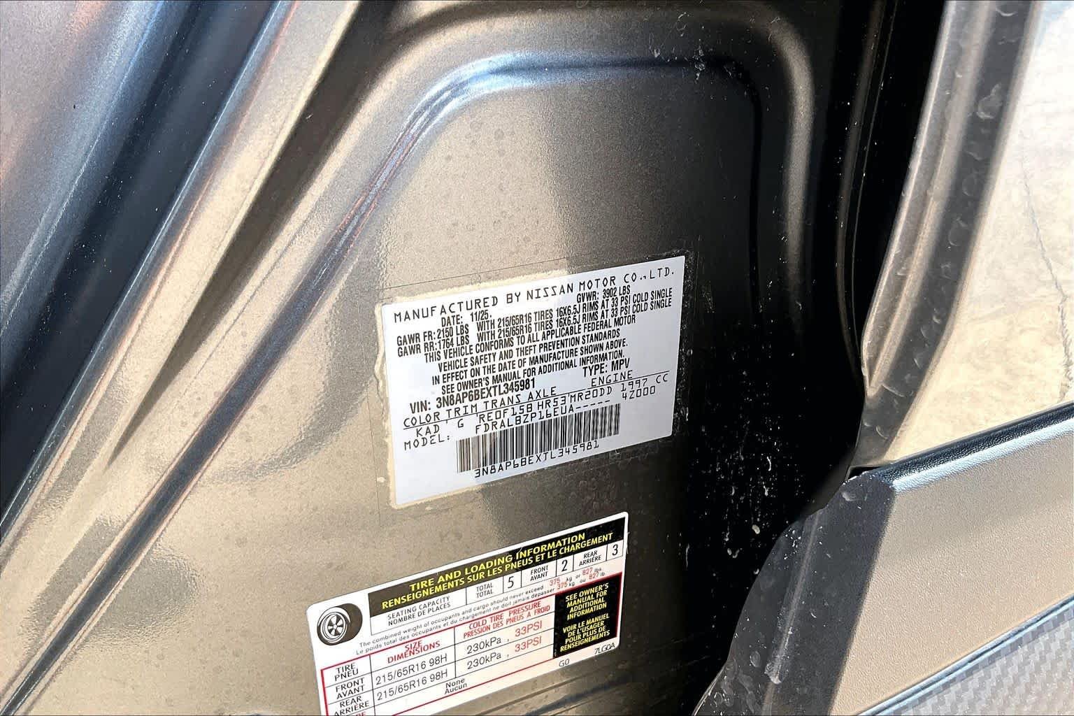Used 2026 Gun Metallic Nissan S image 33