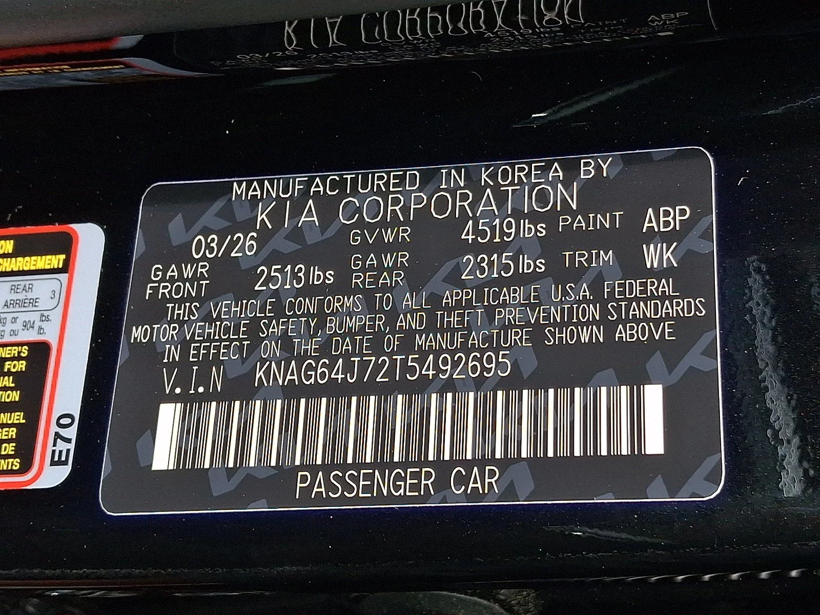New 2026 Aurora Black Pearl Kia GT-Line AWD image 13
