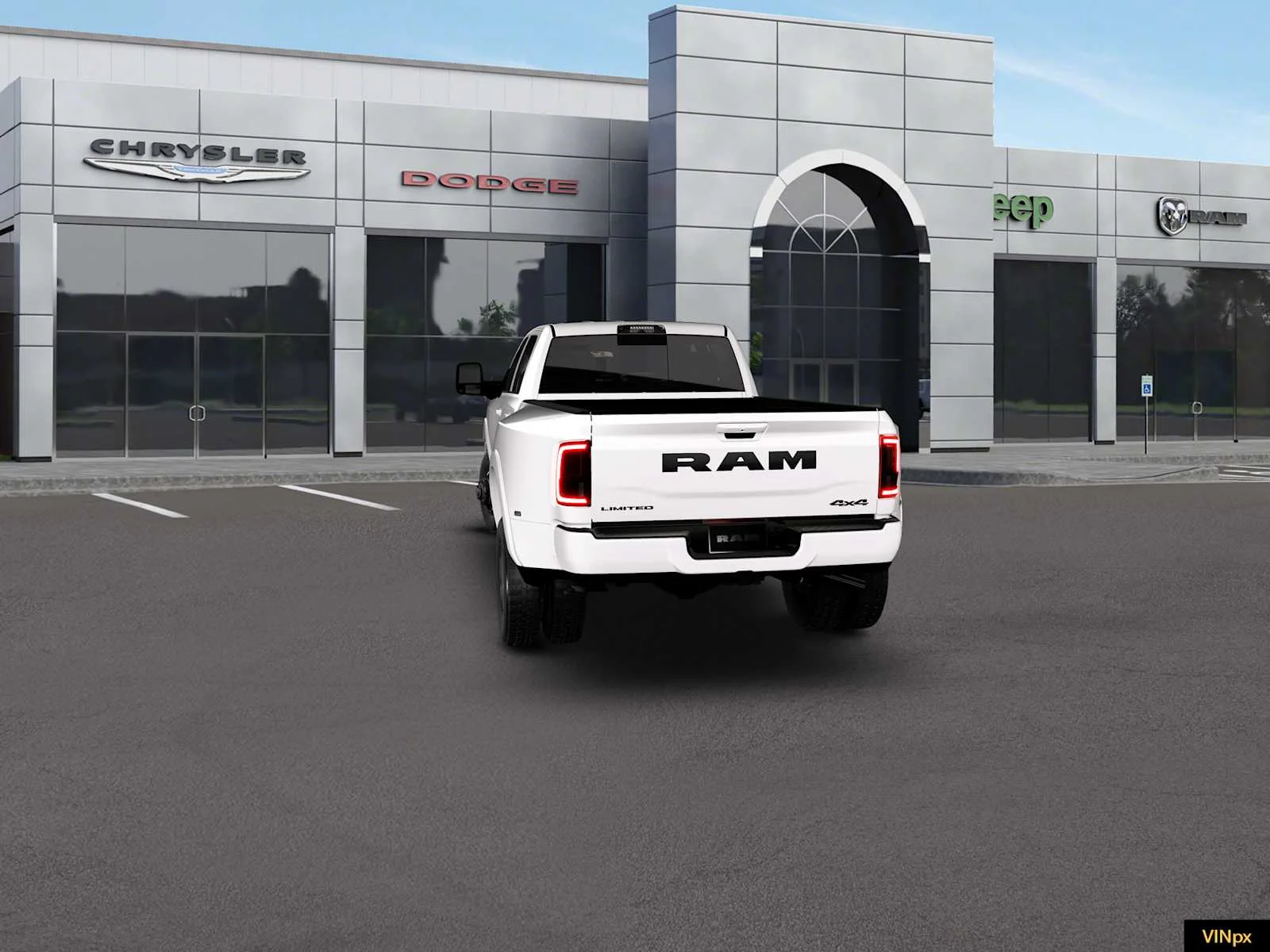 New 2026 Bright White Clear-Coat Exterior Paint RAM Limited image 13