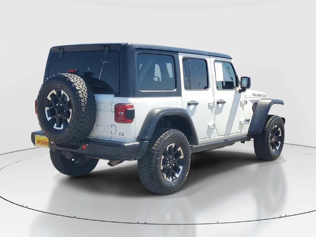 Certified Used 2024 White Jeep Rubicon 4xe image 4