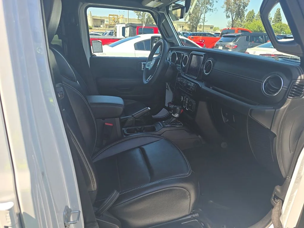 Used 2023 White Jeep Sahara 4xe image 5