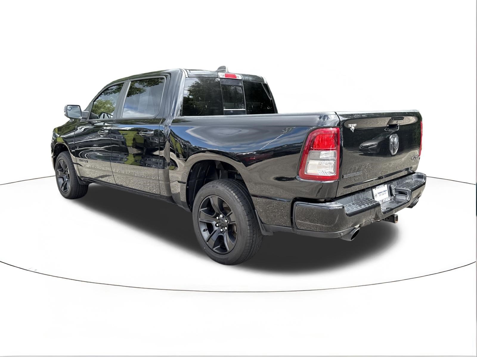 Used 2023 Diamond Black Crystal Pearlcoat Ram Big Horn image 5