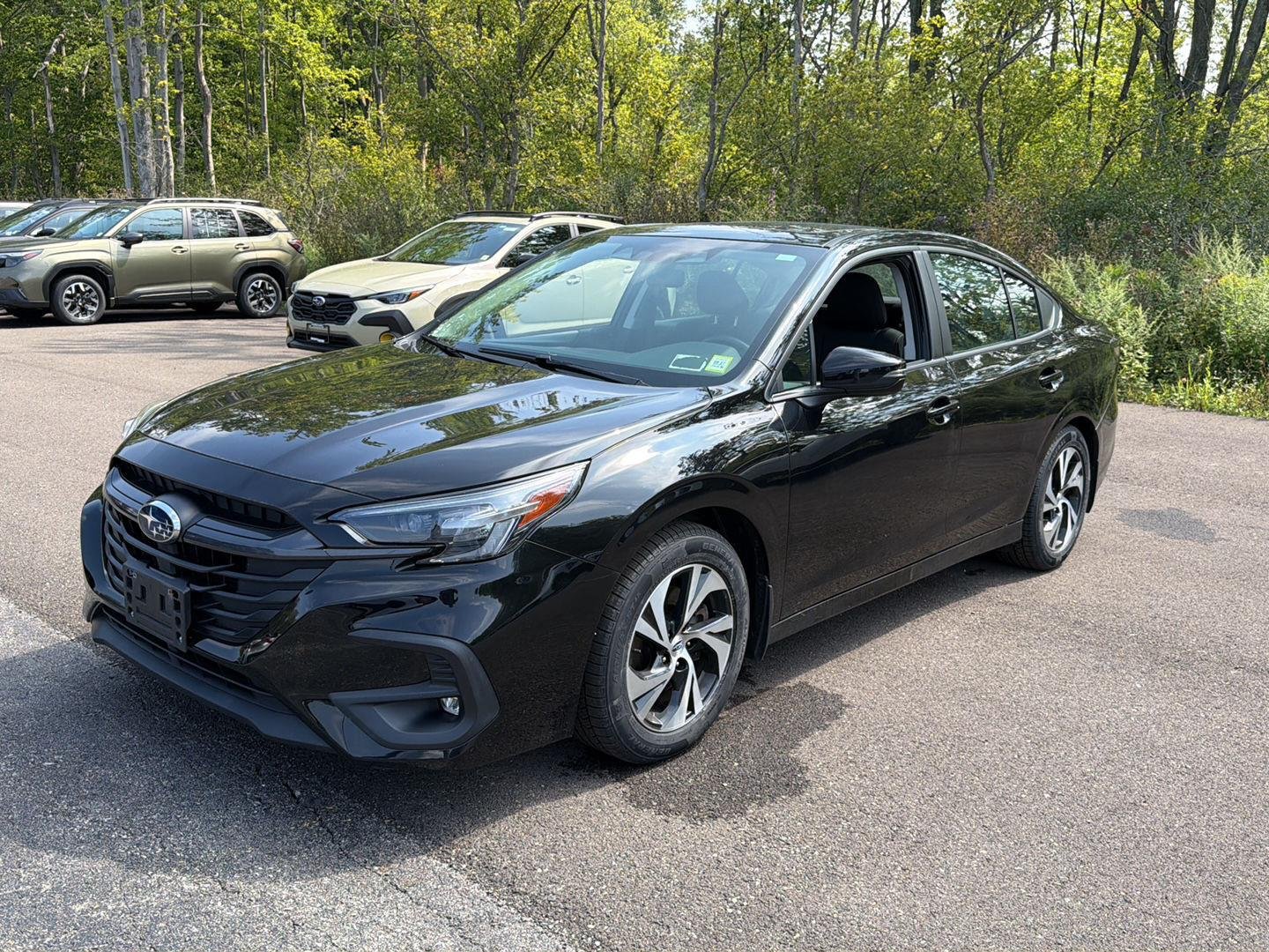 Used 2024 Crystal Black Silica Subaru Premium image 11