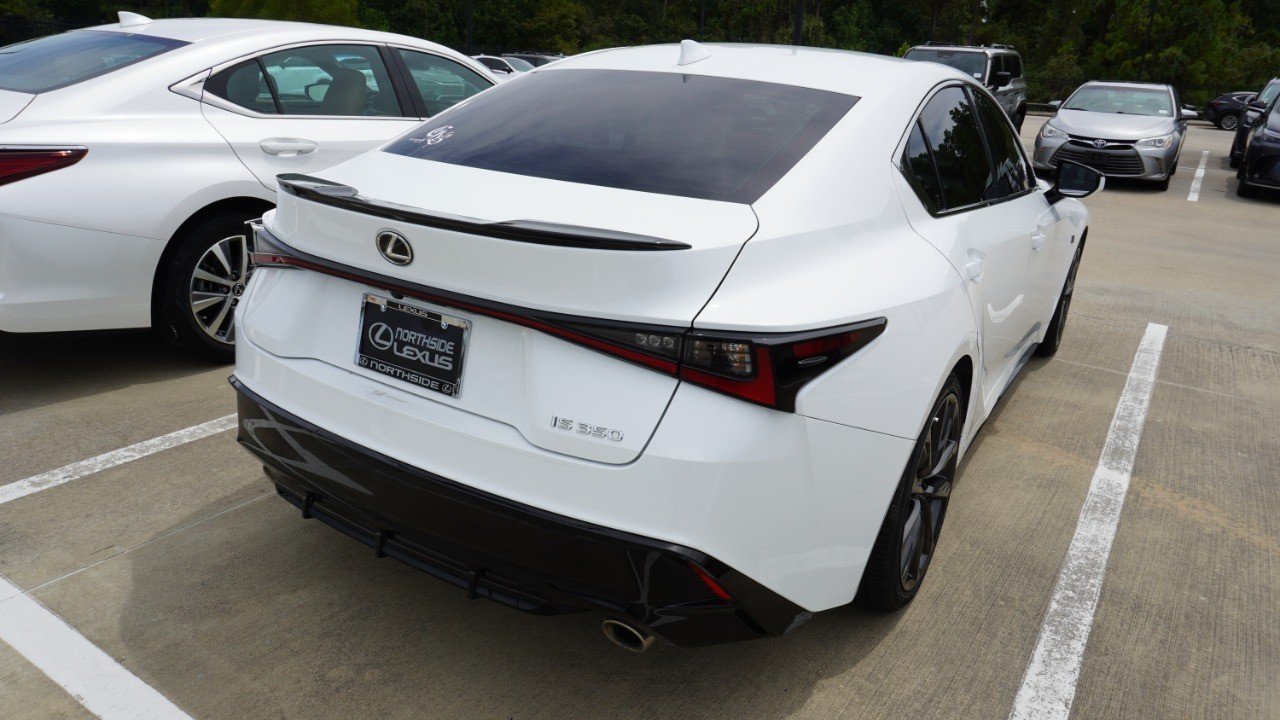 Certified Used 2025 White Lexus IS 350 F SPORT Design image 6