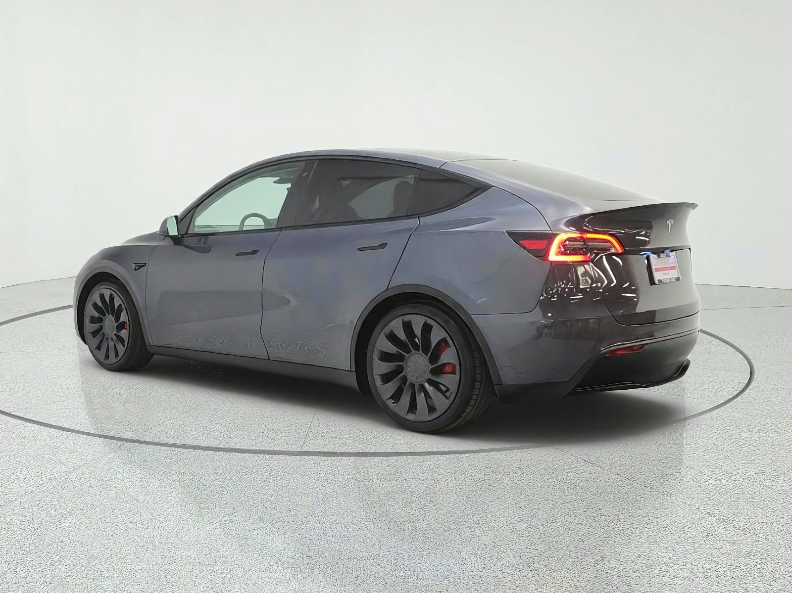 Used 2022 Midnight Silver Metallic Tesla Performance AWD image 7