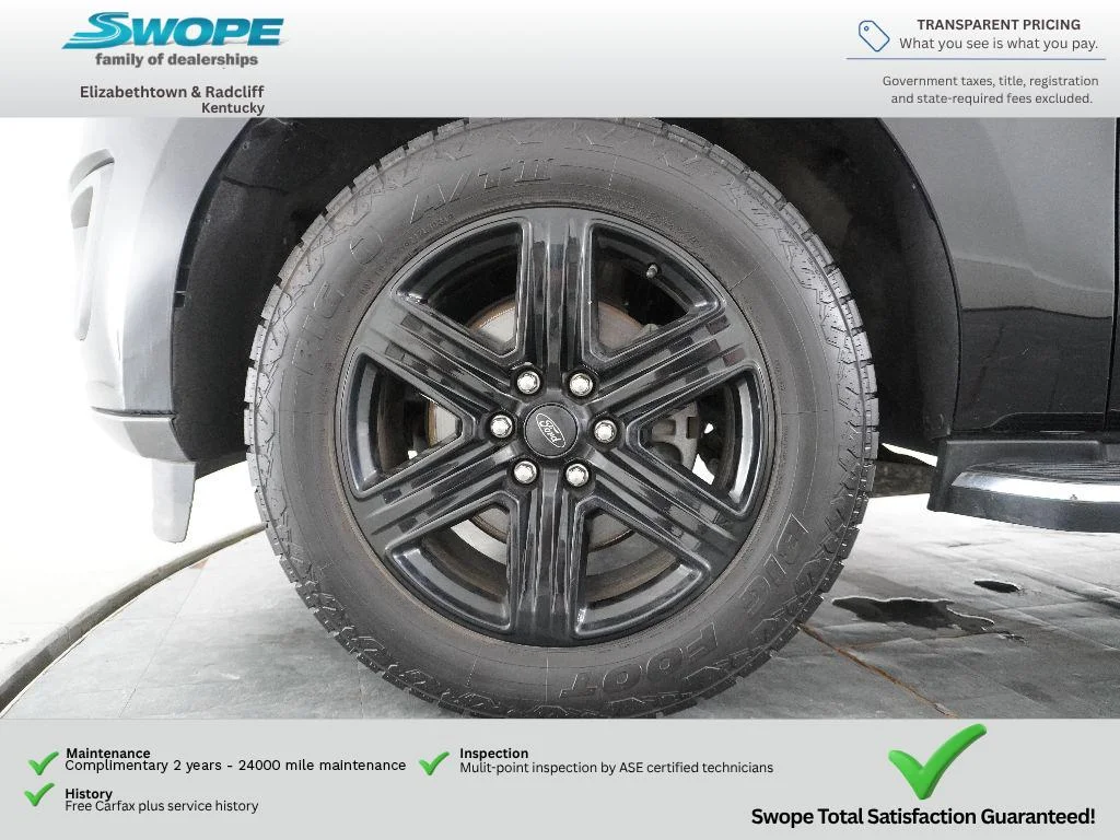 Used 2021 Agate Black Ford XLT image 29