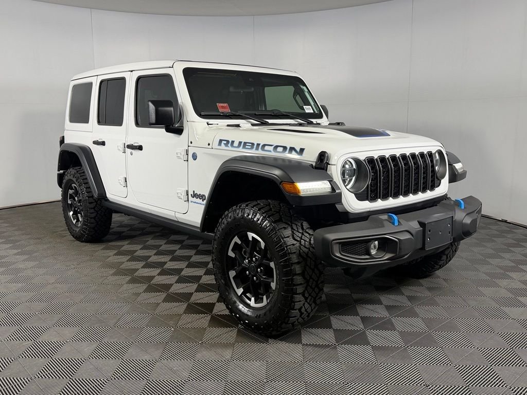 Used 2024 White Jeep Rubicon 4xe image 5