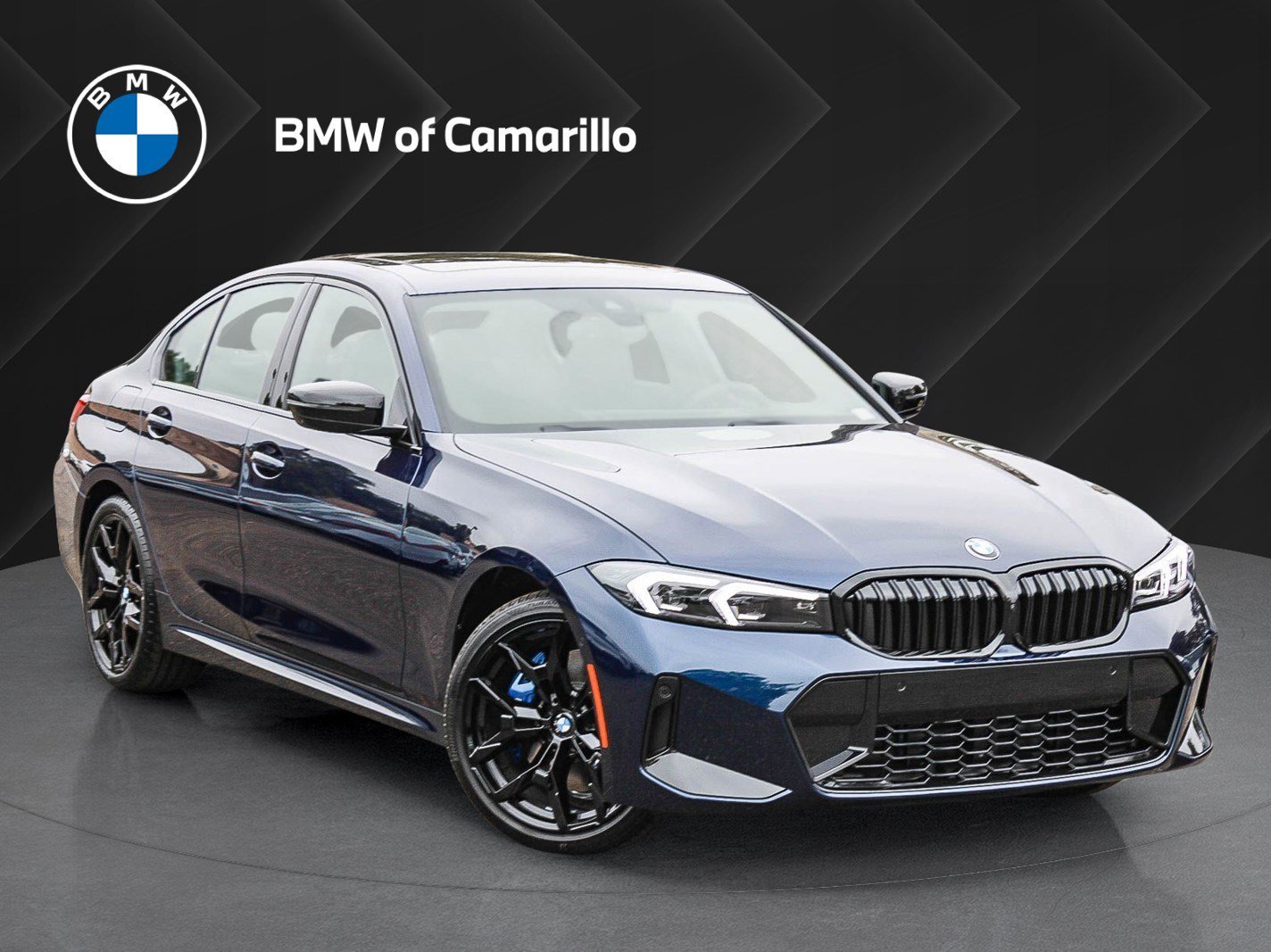 New 2026 Tanzanite Blue II Metallic BMW 330i image 1