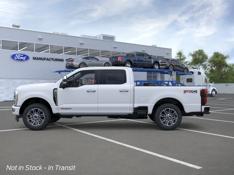 New 2026 Star White Metallic Tri-Coat Ford F-250® Platinum® image 3