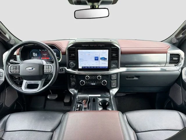Used 2023 White Metallic Ford LARIAT image 15