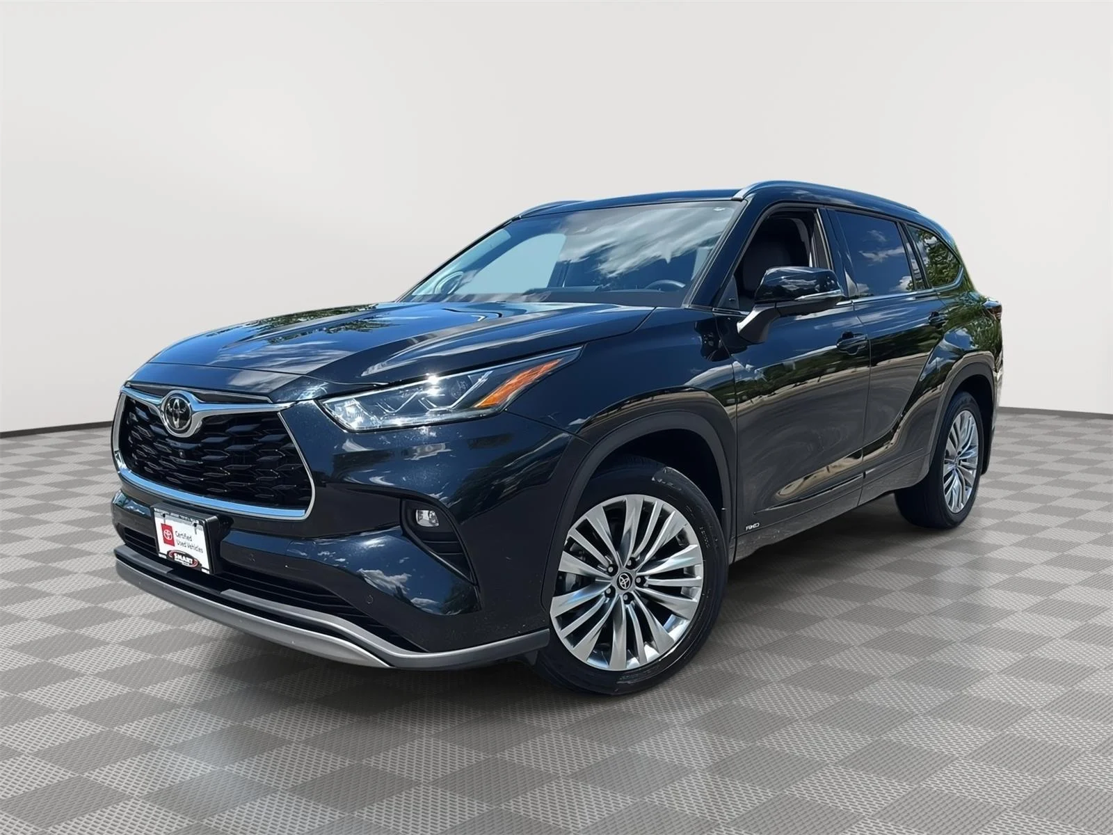 Certified Used 2026 Midnight Black Metallic Toyota Platinum image 1