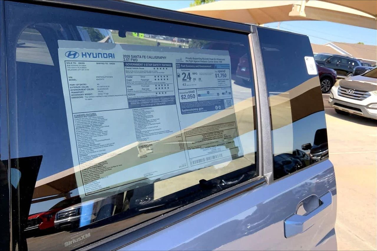 New 2026 Atlantis Blue Hyundai Calligraphy FWD image 18