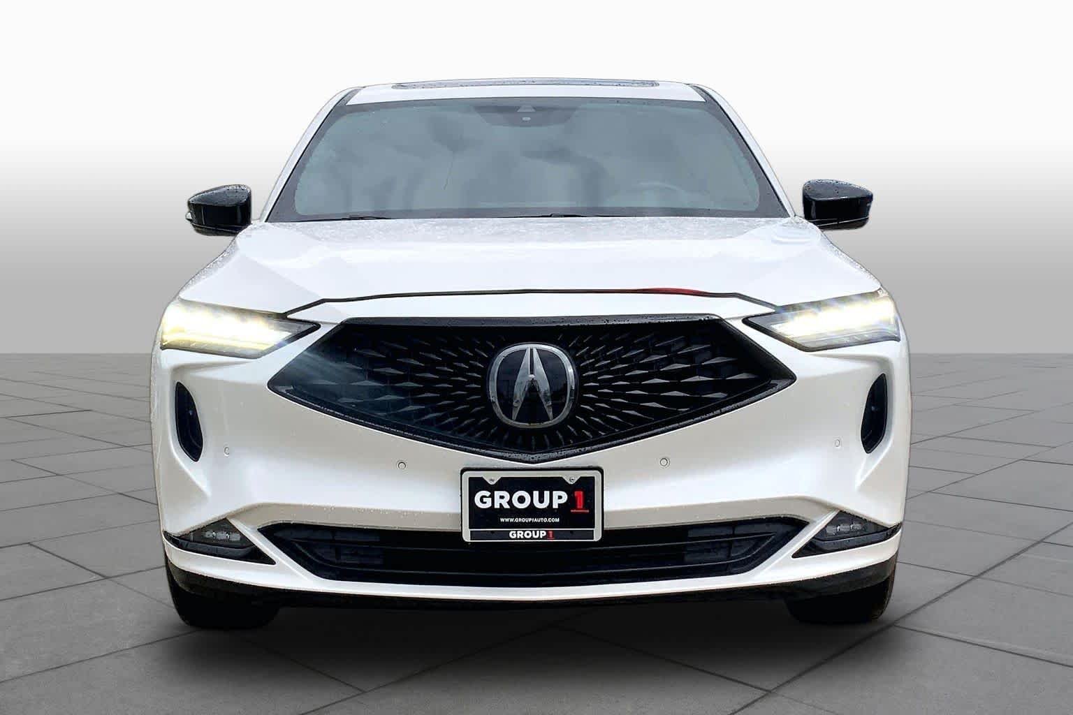 Used 2022 Platinum White Pearl Acura w/A-Spec Package image 4