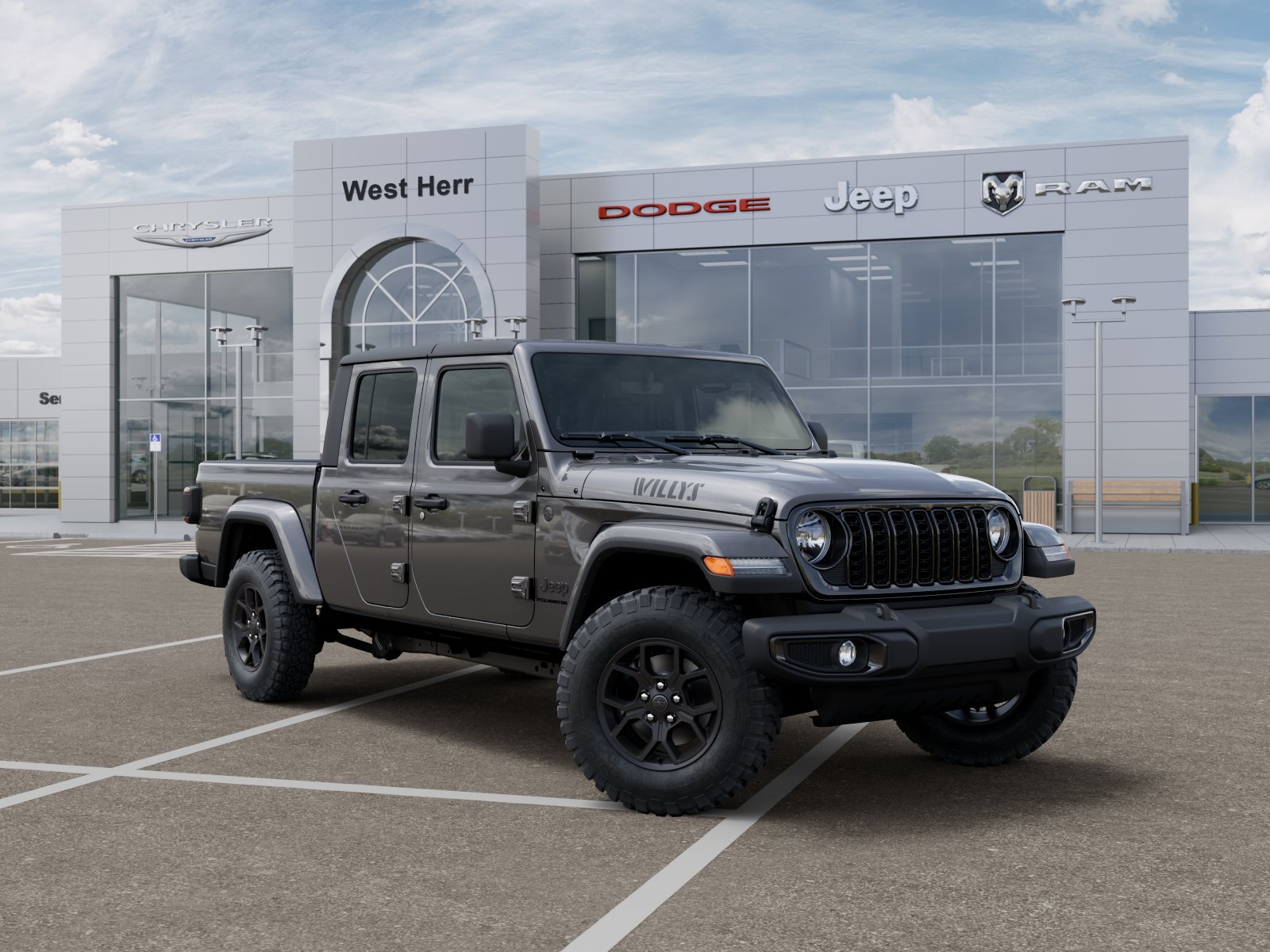New 2026 Granite Crystal Metallic Clearcoat Jeep Willys image 5
