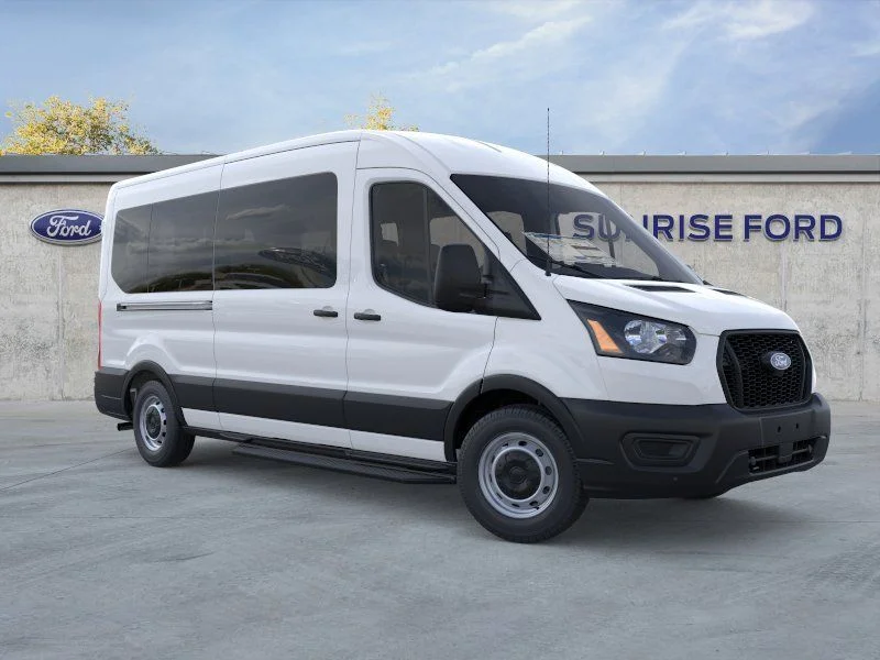 New 2026 Oxford White Ford Passenger Van XL image 7