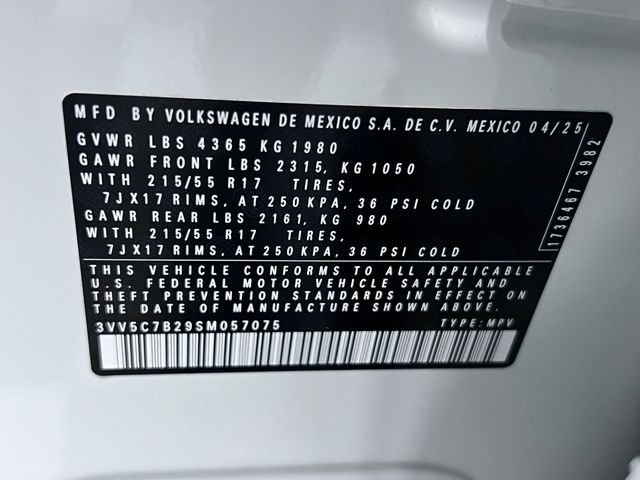 Certified Used 2025 White Volkswagen 1.5T S image 27