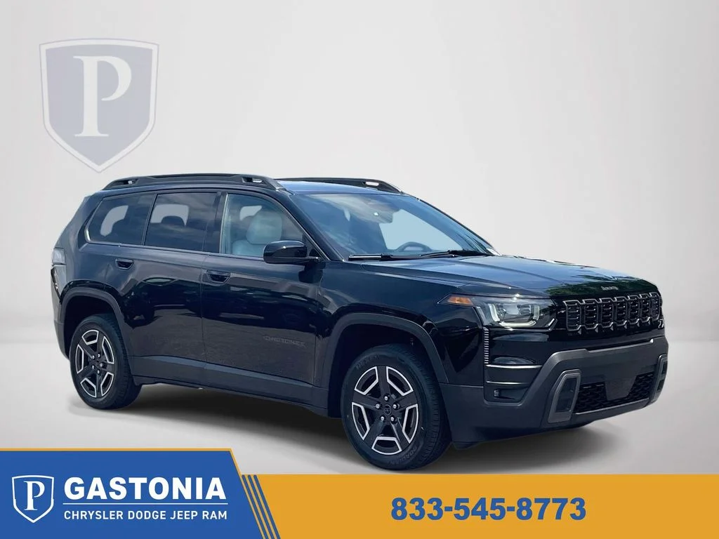 New 2026 Diamond Black Crystal Pearlcoat Jeep Laredo image 1