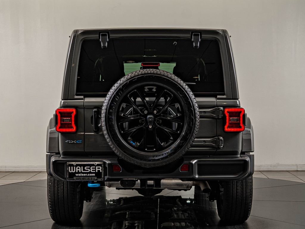 Used 2023 Sting-Gray Clearcoat Jeep Sahara 4xe image 6