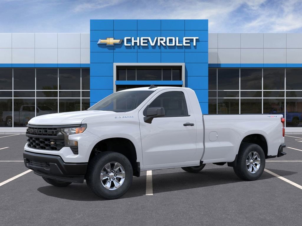 New 2025 Chevrolet Silverado 1500 WT 2D Standard Cab