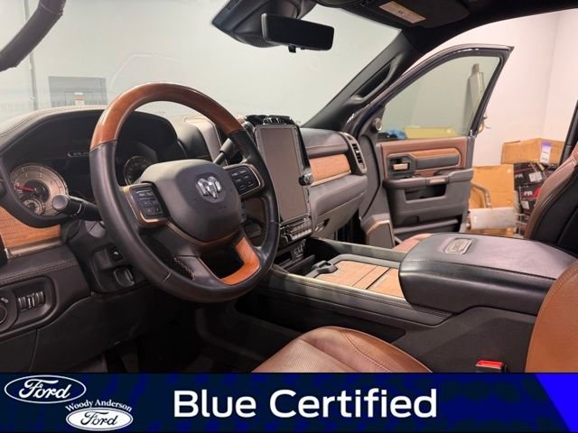 Certified Used 2021 Patriot Blue Pearlcoat Ram Longhorn image 9