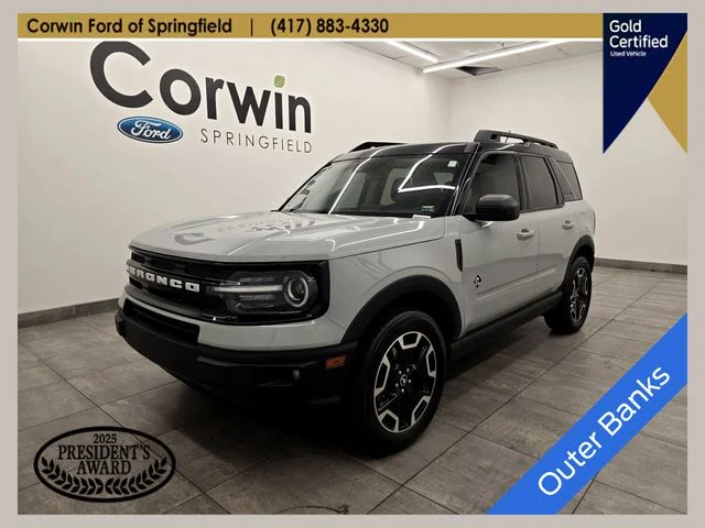 Certified Used 2022 Cactus Green / Gray Ford Outer Banks image 1