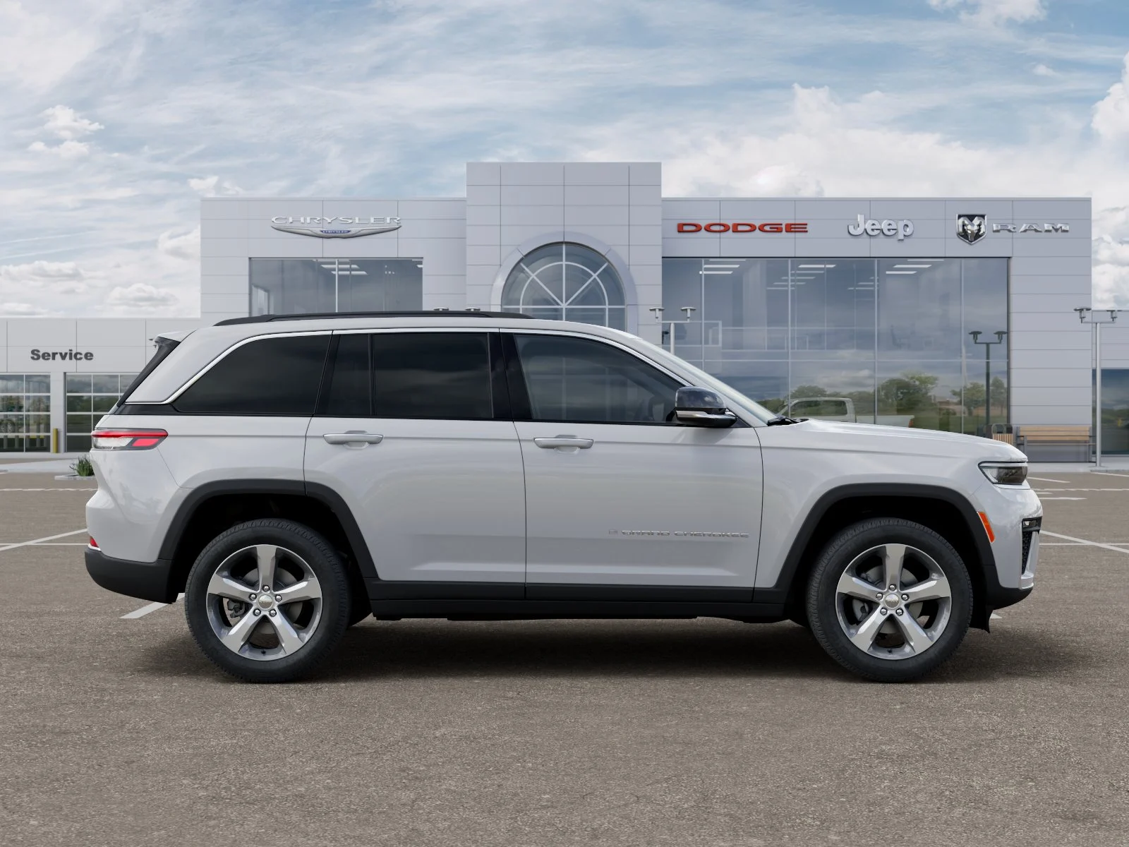 New 2026 Bright White Clearcoat Jeep Limited image 48