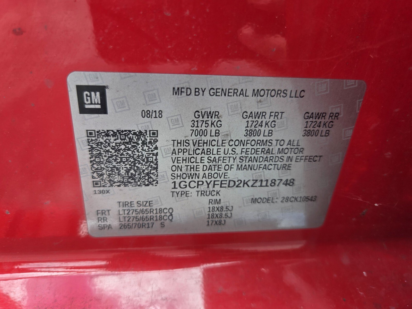 Used 2019 Red Hot Chevrolet LT Trail Boss image 20