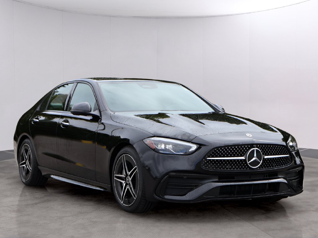 Used 2024 Black Mercedes-Benz C 300 image 3