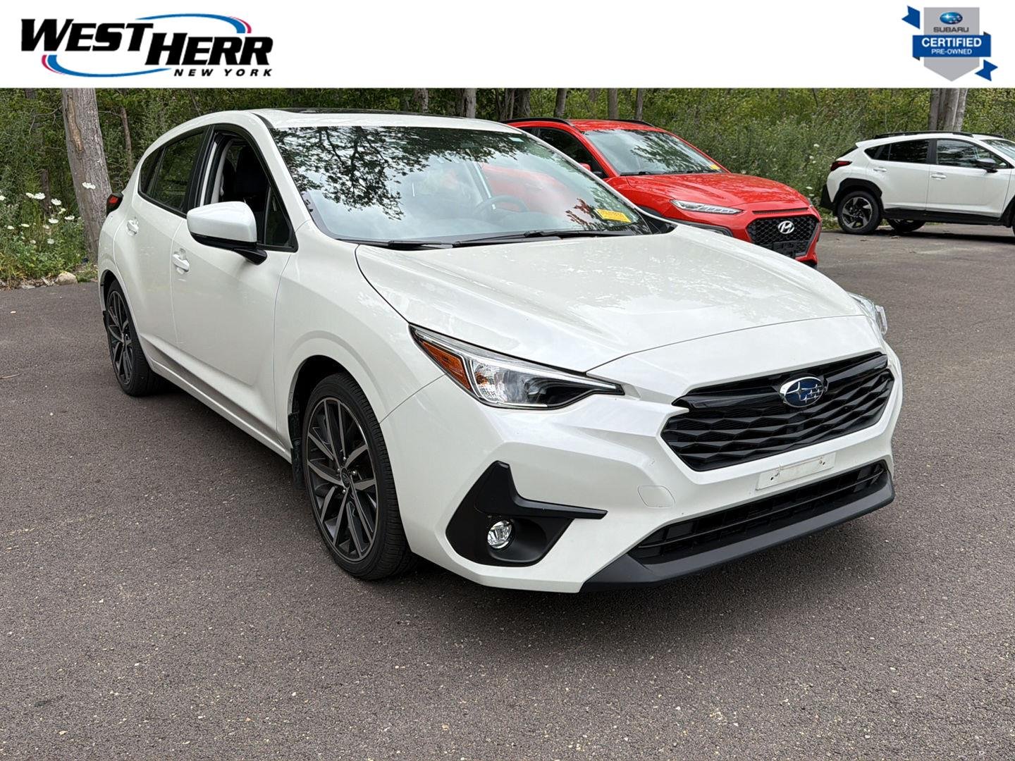 Certified Used 2024 Crystal White Pearl Subaru Sport image 1